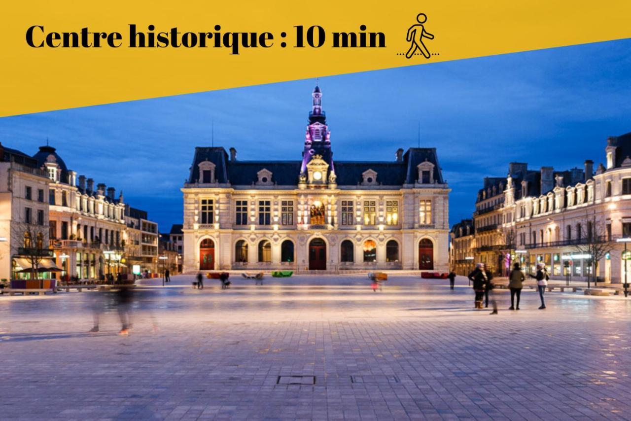Le Cosy By Goodbnb - Proche Gare - 15Min Futuroscope Poitiers Exteriér fotografie